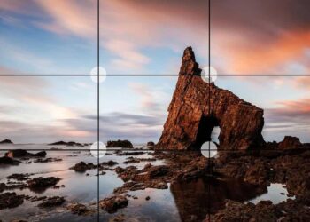 Sử dụng đường lưới máy ảnh để chụp