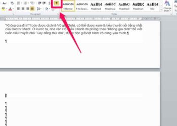Có nhiều nguyên nhân dẫn tới tình trạng trang trắng xuất hiện word