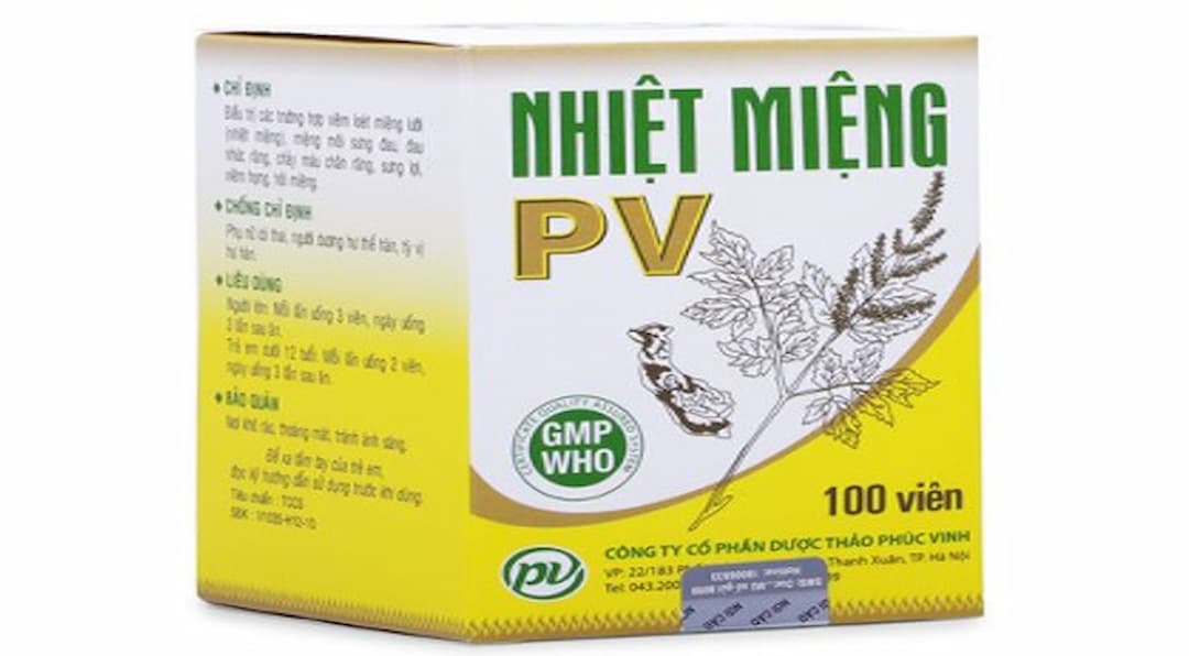 Nhiệt miệng PV 