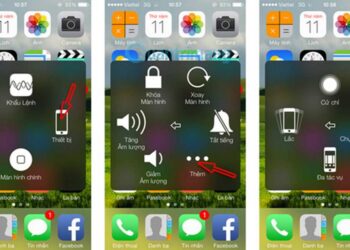 Hướng dẫn cách chụp màn hình iPhone bằng nút Home ảo
