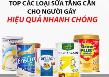 Uống sữa gì tăng cân