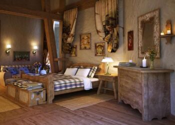 Decor phòng ngủ vintage