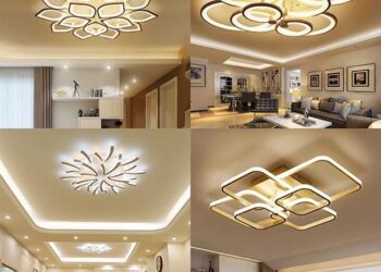 Các mẫu đèn trang trí phòng khách hiện đại, sang trọng