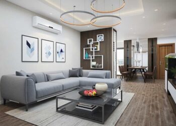 Mẫu trang trí phòng khách hiện đại đẹp