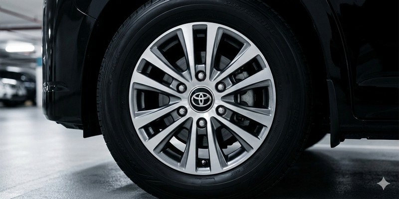 Thiết kế ngoại thất mạnh mẽ và bền bỉ của dòng Toyota Hiace độ 9 chỗ